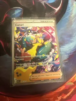 Pokemon Canari SIR 291/217 Pack Fresh Special Illustration Rare Ascended Heroes - Image 1
