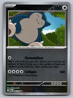 Pokemon TCG Perfect Order Snorlax 063/088 Common Reverse Holo Nm - Image 1
