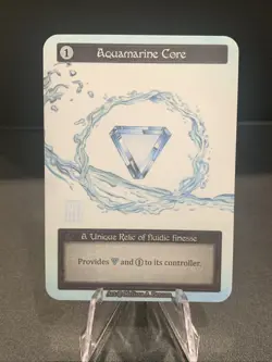 Aquamarine Core Beta Unique Non Foil - Sorcery Contested Realm - Image 1
