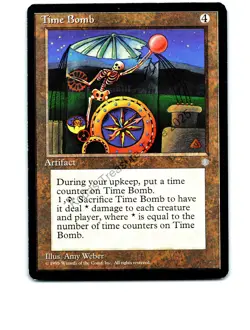 Time Bomb # Rare Ice Age MTG NP Near Mint or Better - Image 1