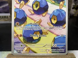 Pokemon TCG Roggenrola Card 127/086 Illustration Rare White Flare - Image 3