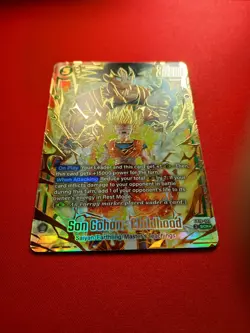 Son Gohan Childhood FB10-122 Alt Art SCR Cross Force Dragon Ball Fusion World - Image 2