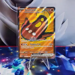 Stunfisk ex 252/217 Ascended Heroes Ultra Rare Pokemon TCG - Image 1