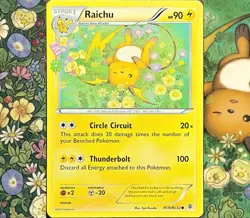 Raichu RC9-32 - Pokemon Generations: Radiant Collection Regular (LP-/MP+) - Image 1