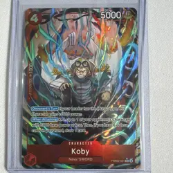 One Piece - Koby - Premium Booster-The Best-Vol. 2 - PRB02-001 - Alt Art - NM - Image 1