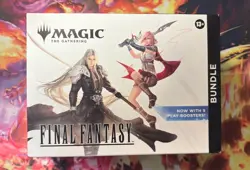 Magic The Gathering Final Fantasy Bundle 9 Booster Pack Bundle Box~ *SEALED* NEW - Image 1