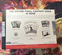Magic The Gathering Final Fantasy Bundle 9 Booster Pack Bundle Box~ *SEALED* NEW - Image 2