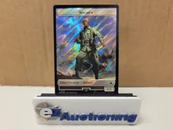 Magic: The Gathering - Surge Foil WHO Soldier // Treasure Token 0040 // 0061 - Image 1