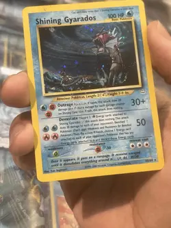 Pokemon TCG 🐉 Shining Gyarados Holo Neo Revelation Card - Image 1