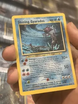 Pokemon TCG 🐉 Shining Gyarados Holo Neo Revelation Card - Image 2