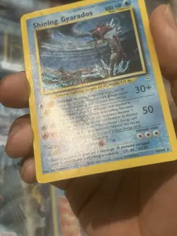 Pokemon TCG 🐉 Shining Gyarados Holo Neo Revelation Card - Image 4