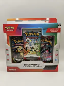 Pokemon TCG First Partner Illustration Collection Box Series 2 Sealed/New - Image 1