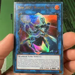 Xtra HERO Wonder Driver - LEHD-ENA37 - Ultra Rare 1st Edition Yugioh Card - Image 1