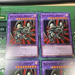 Black Skull Dragon - LDS1-EN012 - Common 1st Edition Yugioh Card 4 - Image 2