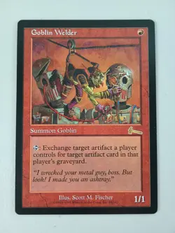 Magic The Gathering Goblin Welder 8/143 NM MTG - Image 1