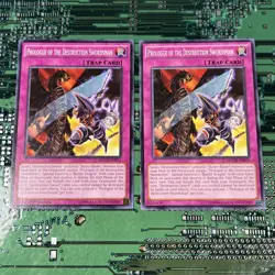 Prologue of the Destruction Swordsman MACR-EN075 Maximum Crisis Yugioh Card 2 - Image 1