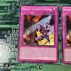 Prologue of the Destruction Swordsman MACR-EN075 Maximum Crisis Yugioh Card 2 - Image 2
