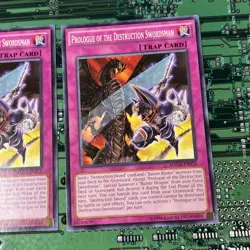 Prologue of the Destruction Swordsman MACR-EN075 Maximum Crisis Yugioh Card 2 - Image 3