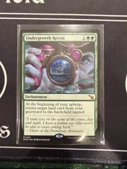 MTG Undergrowth Recon #181 Murders at Karlov Manor Magic Card Mythic NM - Image 1
