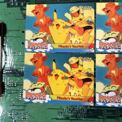 Pikachu’s Vacation 42 Topps The First Movie Edition Card 4 - Image 2
