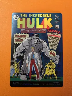 FOIL BRUCE BANNER (BORDERLESS) Marvel Super Heroes MSH Magic MTG MINT CARD - Image 2