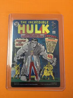 FOIL BRUCE BANNER (BORDERLESS) Marvel Super Heroes MSH Magic MTG MINT CARD - Image 4