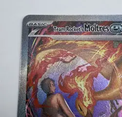 Pokemon TCG Team Rockets Moltres EX Holo Card 229/182 Sir Destined Rivals NM - Image 3