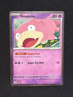 Slowpoke (Comos Holo) 086 Promo Pitch Black Pokemon Near Mint - Image 1