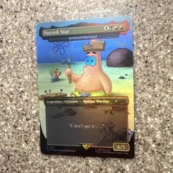 MTG | SpongeBob SL | Patrick Star (1931) | 🌈🌟Rainbow Foil 🌟🌈 - Image 3