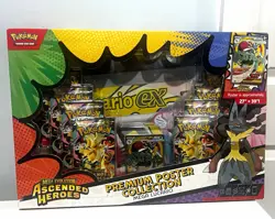Pokemon Ascended Heroes Poster Collection Mega Lucario ex Promo Foil. - Image 1