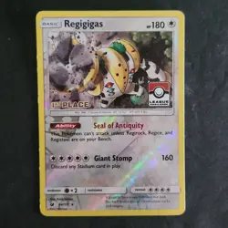 Regigigas 84/111 - 1st Place Stamp - Pokemon TCG League Challenge Promo NM - Image 1