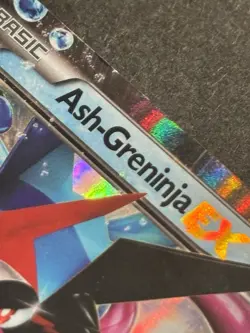 ULTRA RARE Ash-Greninja EX Pokemon XY133 Black Star Promo Holo Foil - Image 2