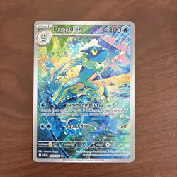Frogadier 089/086 Pokemon TCG Chaos Rising Rare Illustration Holo NM-MT 089/086 - Image 1