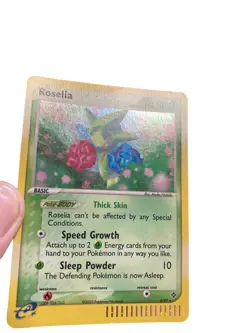 Pokemon TCG Roselia 9/97 EX Dragon Holo e-Reader Card 2003 - Image 2