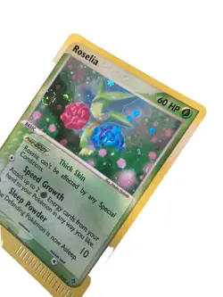 Pokemon TCG Roselia 9/97 EX Dragon Holo e-Reader Card 2003 - Image 3