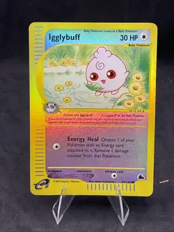 Igglybuff - 67/144 - Skyridge - Reverse Holo - E-Reader Pokemon Card - Image 2