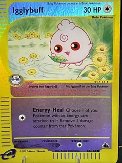 Igglybuff - 67/144 - Skyridge - Reverse Holo - E-Reader Pokemon Card - Image 4