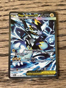 Pokemon TCG Mega Zeraora ex - 114/084 Pitch Black SIR - Image 1