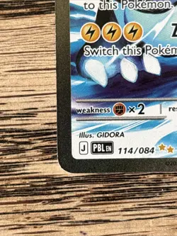 Pokemon TCG Mega Zeraora ex - 114/084 Pitch Black SIR - Image 3