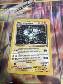 Pokemon Fossil Set 7 Card Lot Holo, Non-Holo, Rare Near Mint - Image 3