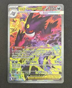 2026 Pokemon Ascended Heroes Mega Gengar ex #284 SIR - Mint+ - Image 1