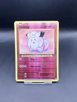 Pokemon TCG Clefairy Evolutions 63/108 Reverse Holo Near Mint to Lightly Played - Image 1