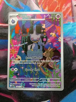 Pokemon Ascended Heroes Banette Illustration Rare IR 234/217 Near Mint NM - Image 1