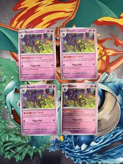Banette - 034/084 - Pitch Black - Pokemon - 3x regular & 1x rev holo - Image 1