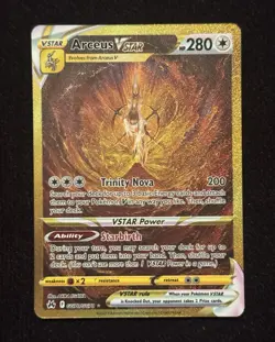 Arceus VSTAR GG70/GG70 Crown Zenith Galarian Gallery Secret Rare Holo - Image 1