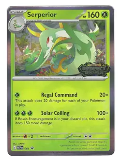 Serperior #064 (Prerelease) Promo, MEP 064,Perfect Order Stamped, Near Mint - Image 1