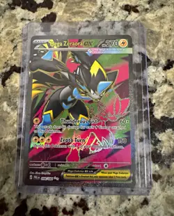 New Mega Zeraora EX Full Art Pitch Black - Image 1