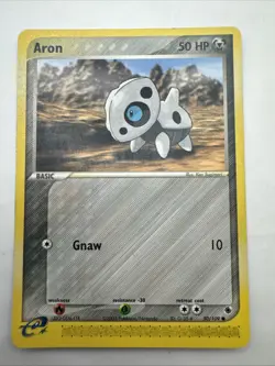 Pokemon TCG Aron Ruby and Sapphire 50/109 Regular - Image 1