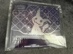 Paldean Fates Pokemon Center ETB Elite Trainer Box Sealed with Acrylic Case - Image 2