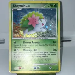 Pokemon TCG Shaymin Great Encounters Holo Rare 14/127 HP70 English - Image 3